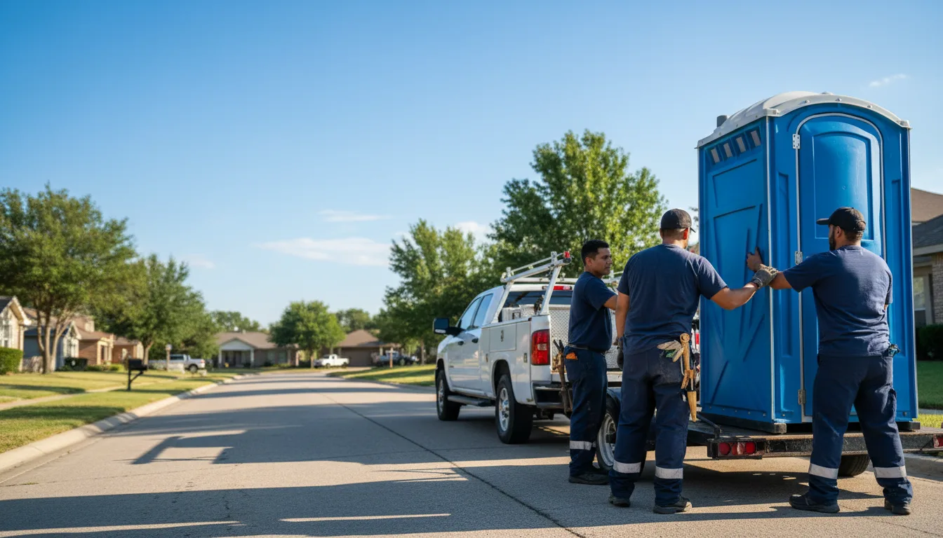 Portable Toilet Rental in Noble, OK near me